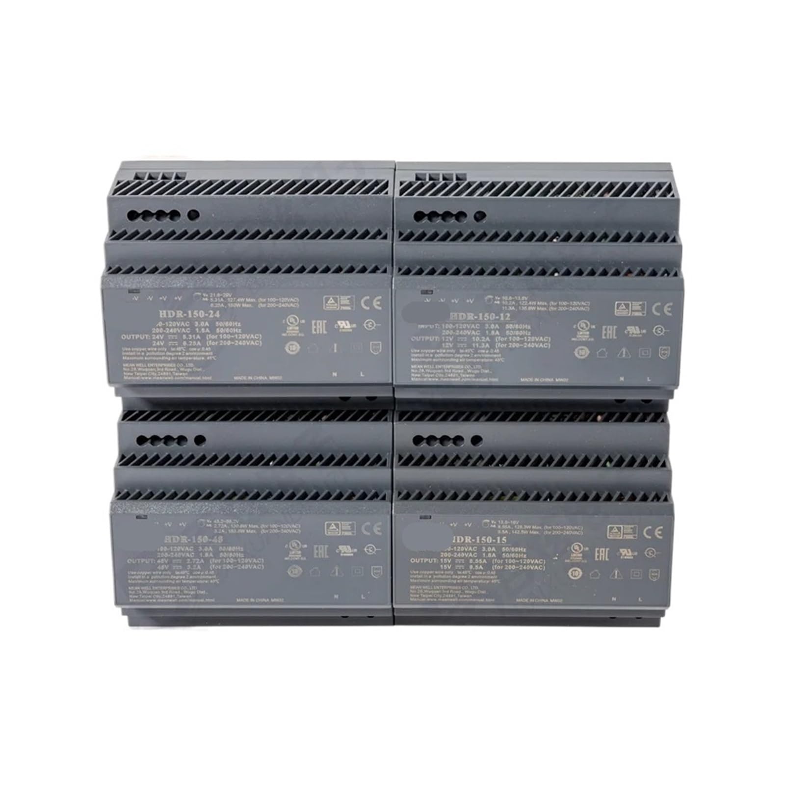 JJKKOZVQF 1pcs HDR-150-48 48V DC 3.2A 150W Power Supply