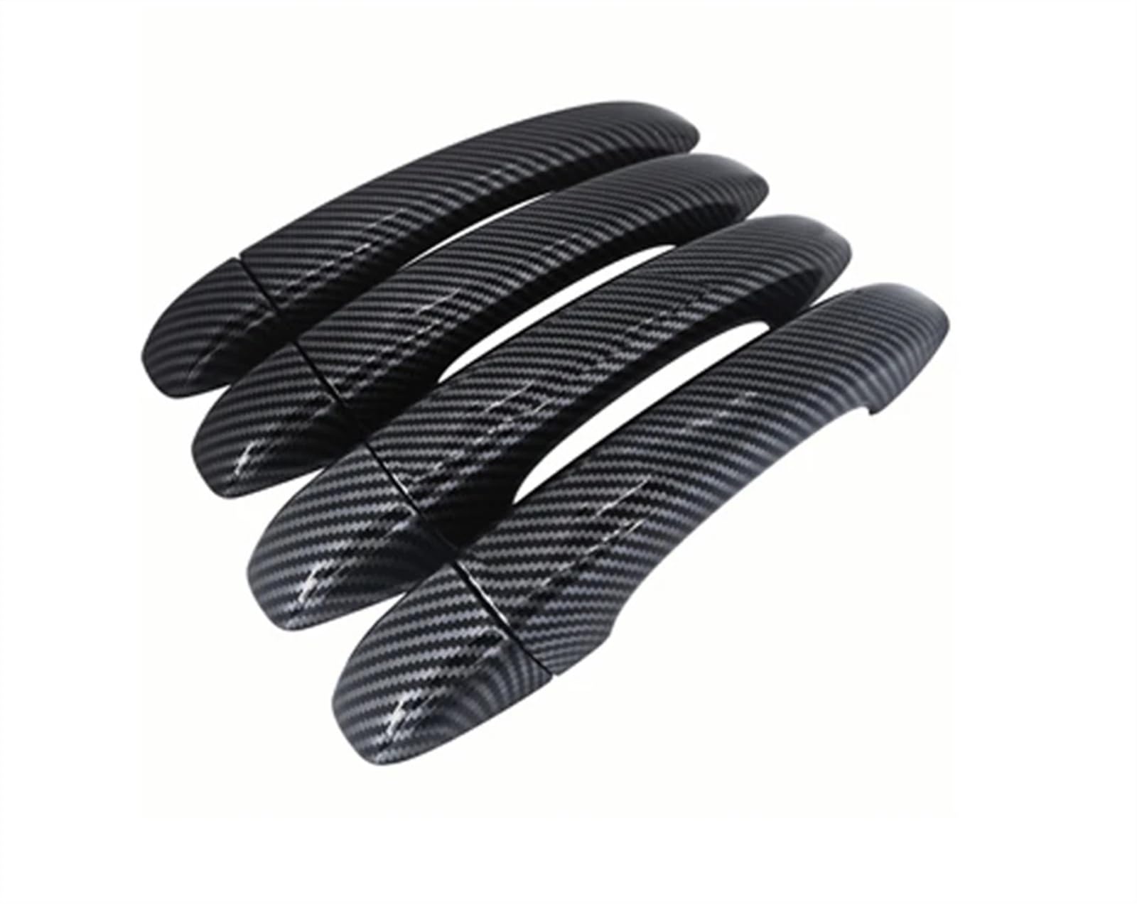 Lzbzhb Carbon Fiber Car Exterior Outsidedoor Handle Car Side Door Handle Exterior Decoration For For Asx For Jb For Je 2019 2020 2021 2022 2023(Carbon Fiber)