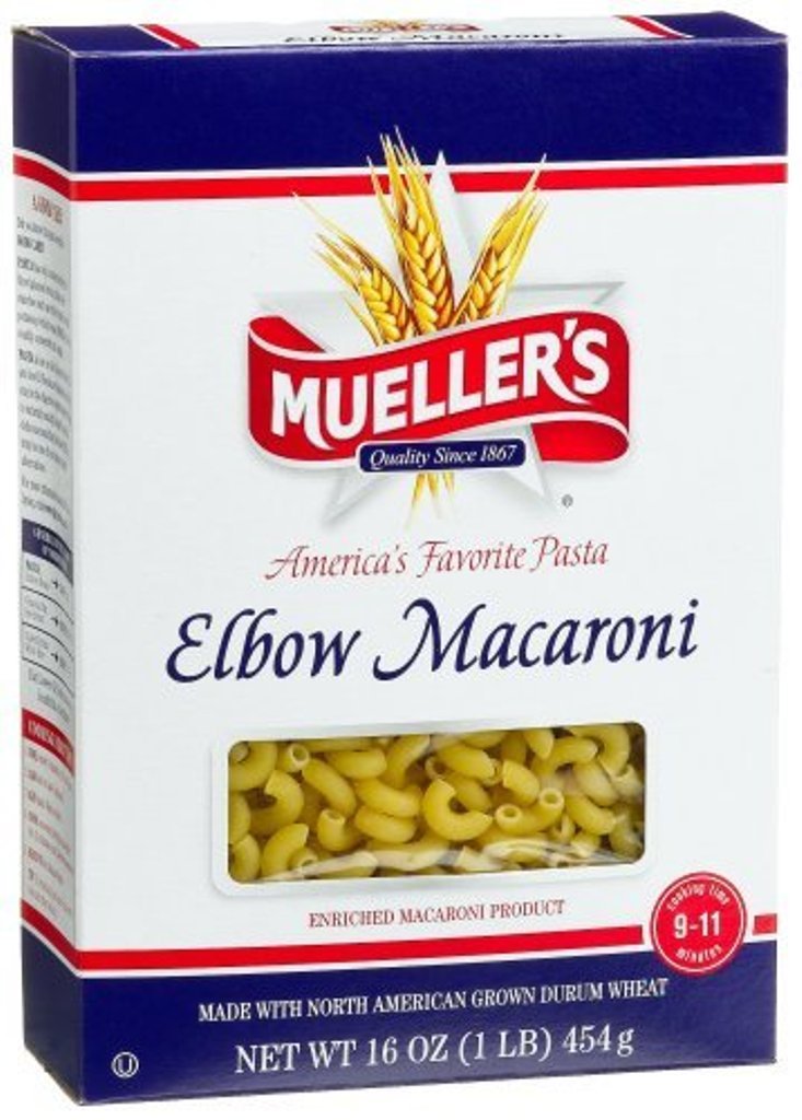 Mueller's Elbow Macaroni Pasta, 1-pounds (Pack of 10)