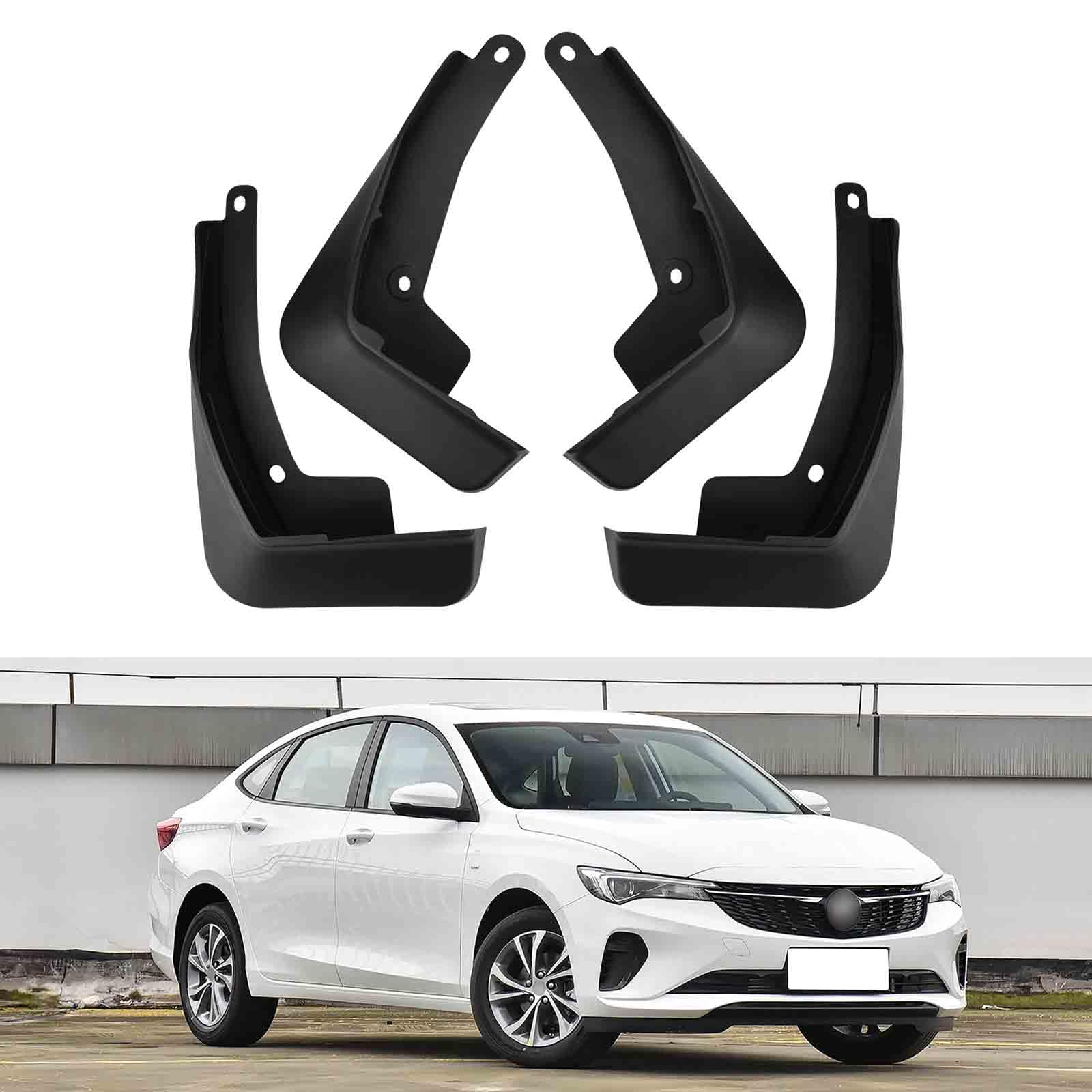 YPSBBHD Car Mud Flaps Fender Splash Guards, Compatible with Buick Verano Pro 2022-2025, Splashproof Exterior Accessories for Car Wheel Protector