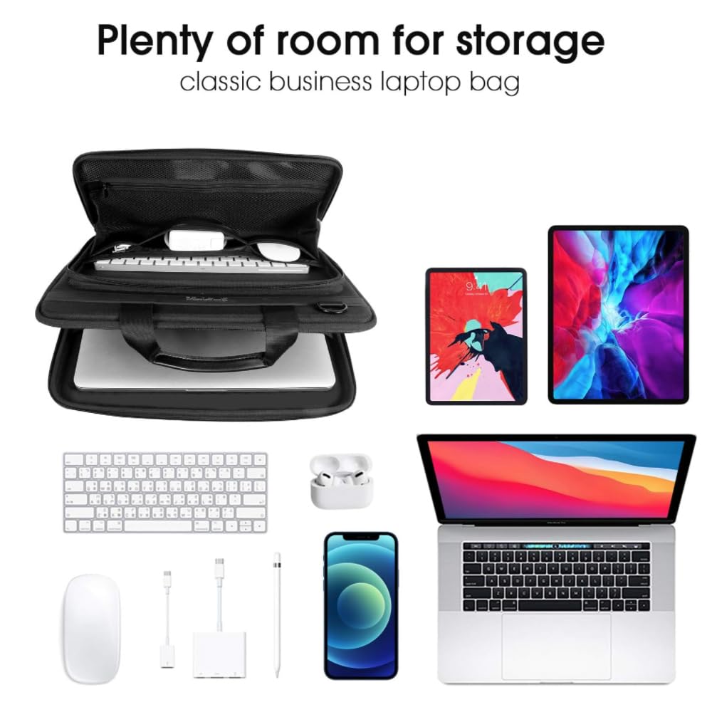 Smatree 14 Zoll Laptop Aktentasche, Hartschalen Umhängetasche Koffer für HP EliteBook 14 Zoll/Huawei MateBook 14'' / Lenovo IdeaPad 14'' / ASUS VivoBook 14'' und Andere 14 '' Laptops