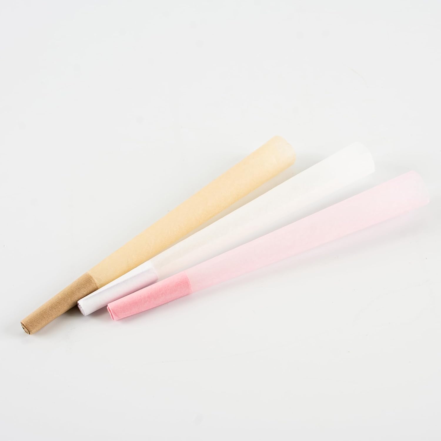 Big Fatty Cones - 1000 Pack | 70mm/21mm Pre Rolled Cones with Tips | Natural White Unbleached Paper |100% Organic, GMO & Pesticide Free | RVTUS