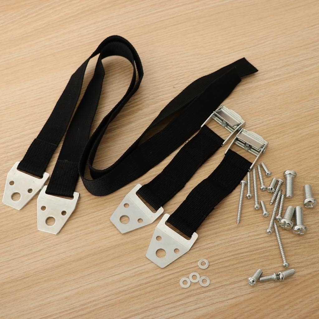 2 x Furniture Strap Anti Tilting Tipping, Anti Tip, Hardware Fastener Wall Anchors