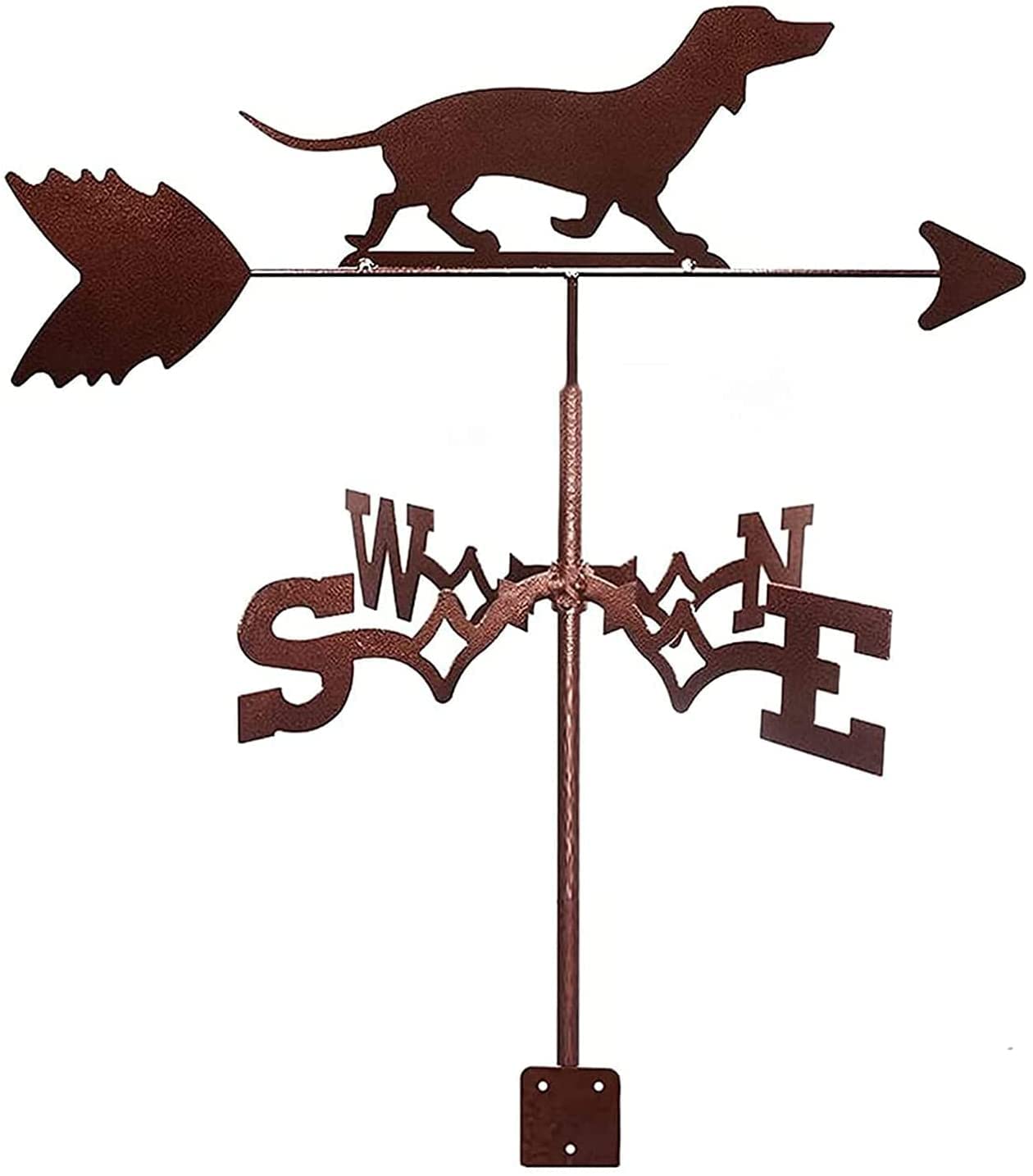 TAXXII wind vane Decorative Wind Vane, Weather Vane Garden Mount Yard Stake,Decorative Professional Measuring Tool Ornament Weathervane Direction Indicator Stake