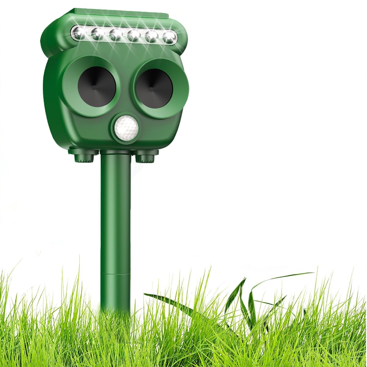 Répulsif chat jardin solaire pour éloigner les animaux nuisibles IP65