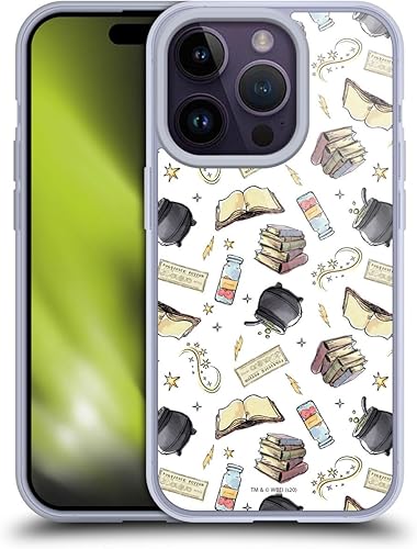 Vista 8 de Head Case Designs Funda de gel suave con licencia oficial de Harry Potter Slytherin, diseño de Reliquias de la Muerte XIII compatible con Apple