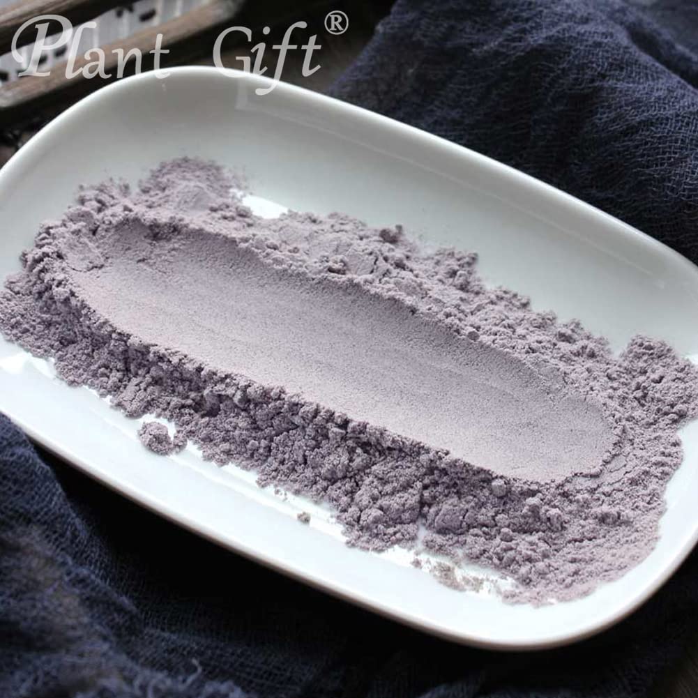 Plant Gift 100% Pure Black Rice Powder 黑米粉 Natürliches schwarzes Reismehl, großes Aroma für Getränke, gesundes Gewürz, fügt Geschmack und Geschmack hinzu, Nicht-GVO-Pulver, 100G/3.25oz