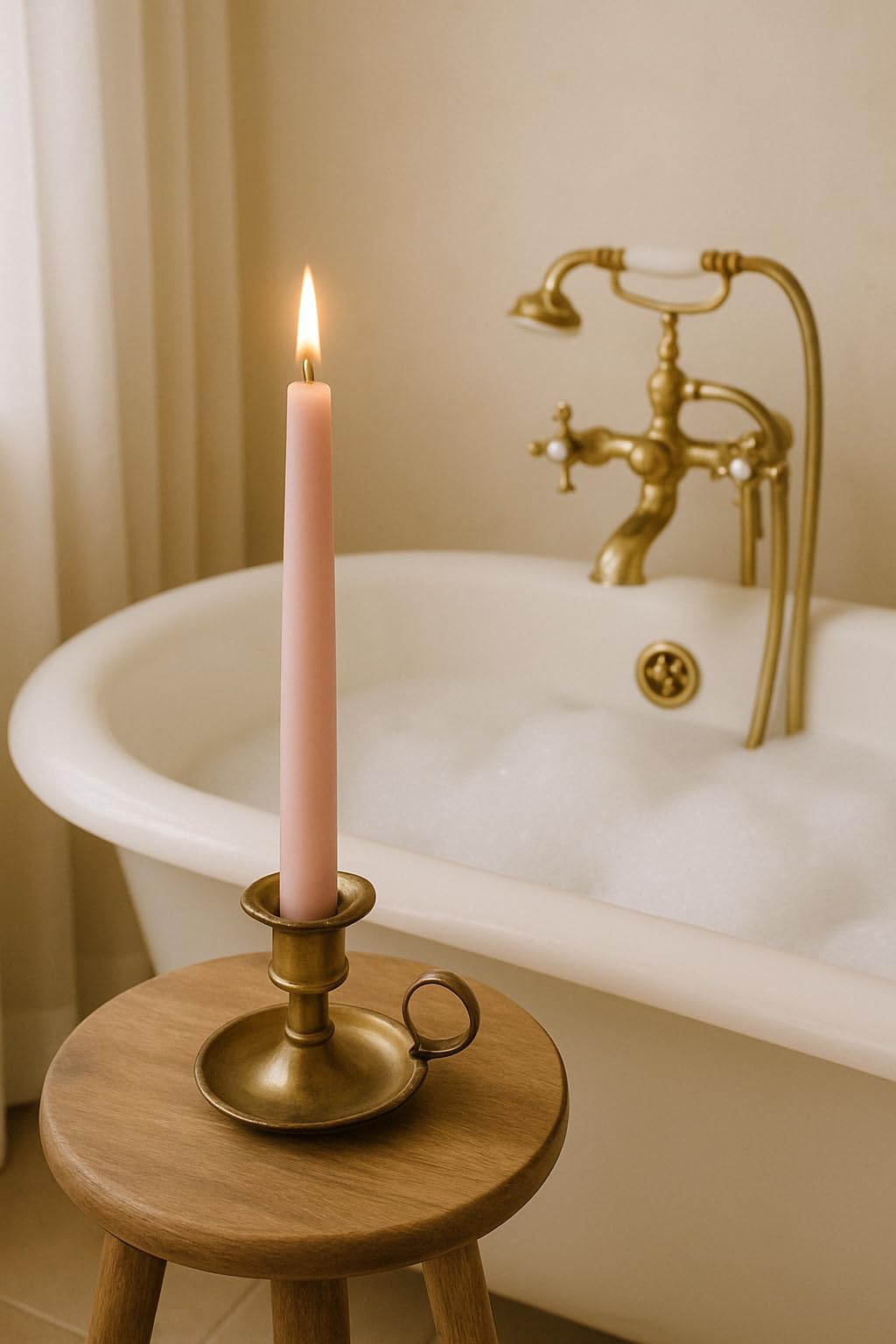 Velas Puntiagudas Nordring Fucsia - 12 Unidades, 8 Horas De Combustión Sin Goteo