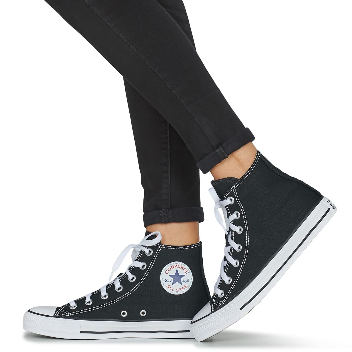 Converse Uniseks Chuck Taylor All Star Trampki, Czarny, 45 EU