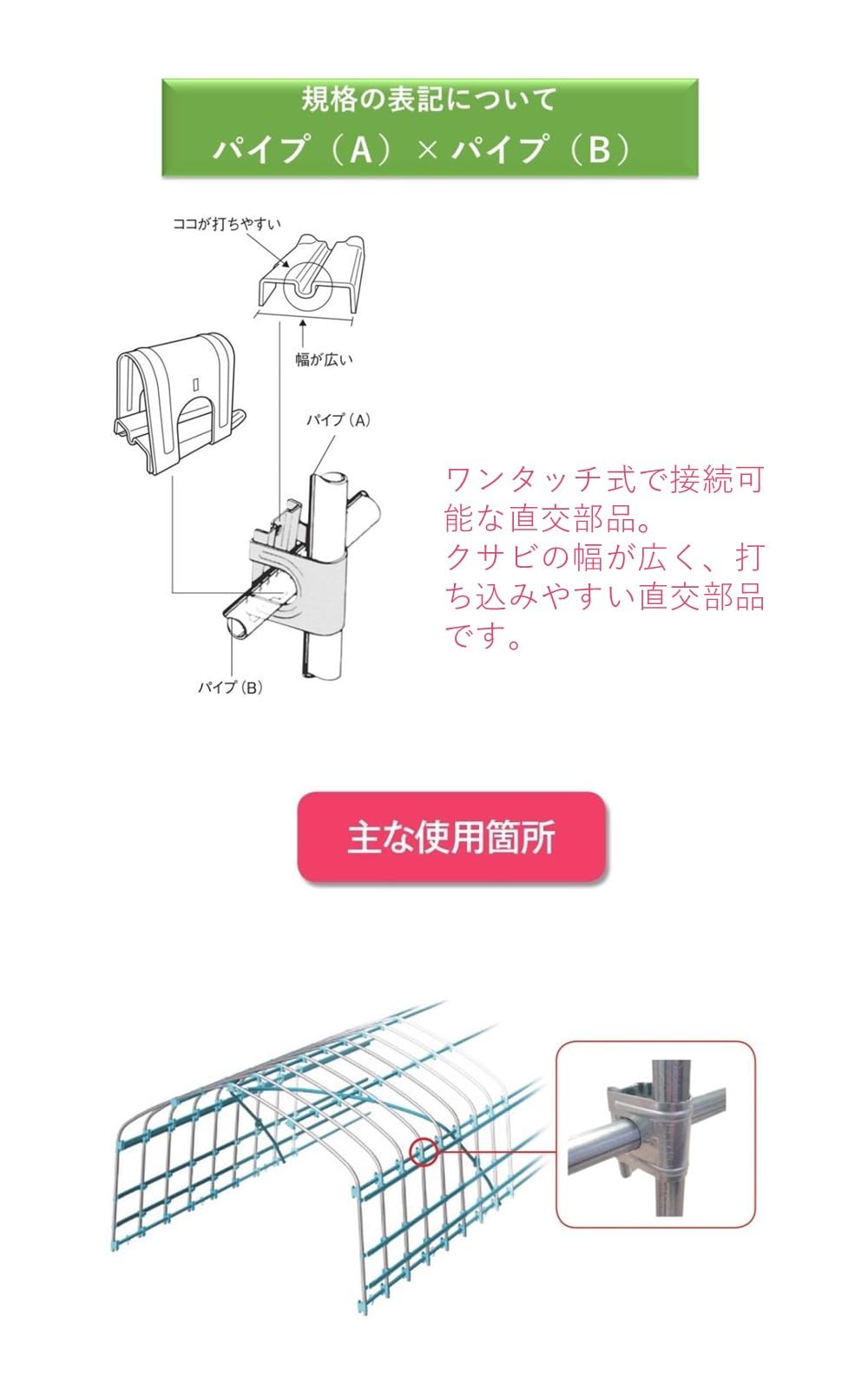 Amazon | 【渡辺パイプ】 NEWクロスワン 22×25 22.2mm 25.4mm 