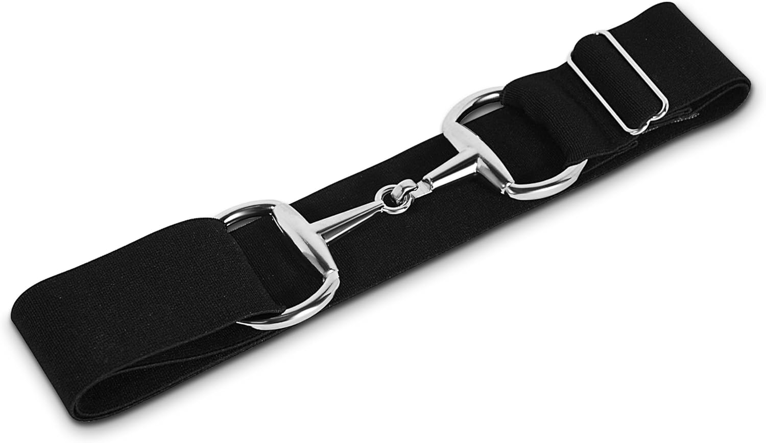 Kids 1.5 inch, Equestrian Belt for Horseback Riding, Adjustable Elastic Belts for Girls, Belt for Riding Breeches