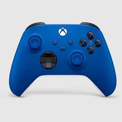Xbox Core Wireless Gaming Controller – Shock Blue for Series X|S, One, Windows PC, Android, and iOS - Wireless Controllers - Shock Blue