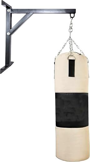 Protoner Boxing Bag Metal Hanger, Metal, Black