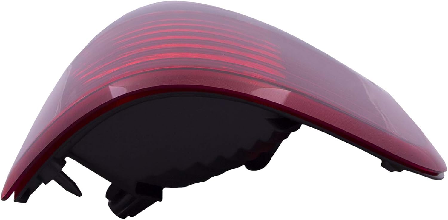 HEADLIGHTSDEPOT Tail Light Black Housing Harley Davidson w/Styleside Driver Left Compatible with Ford F150/ F250