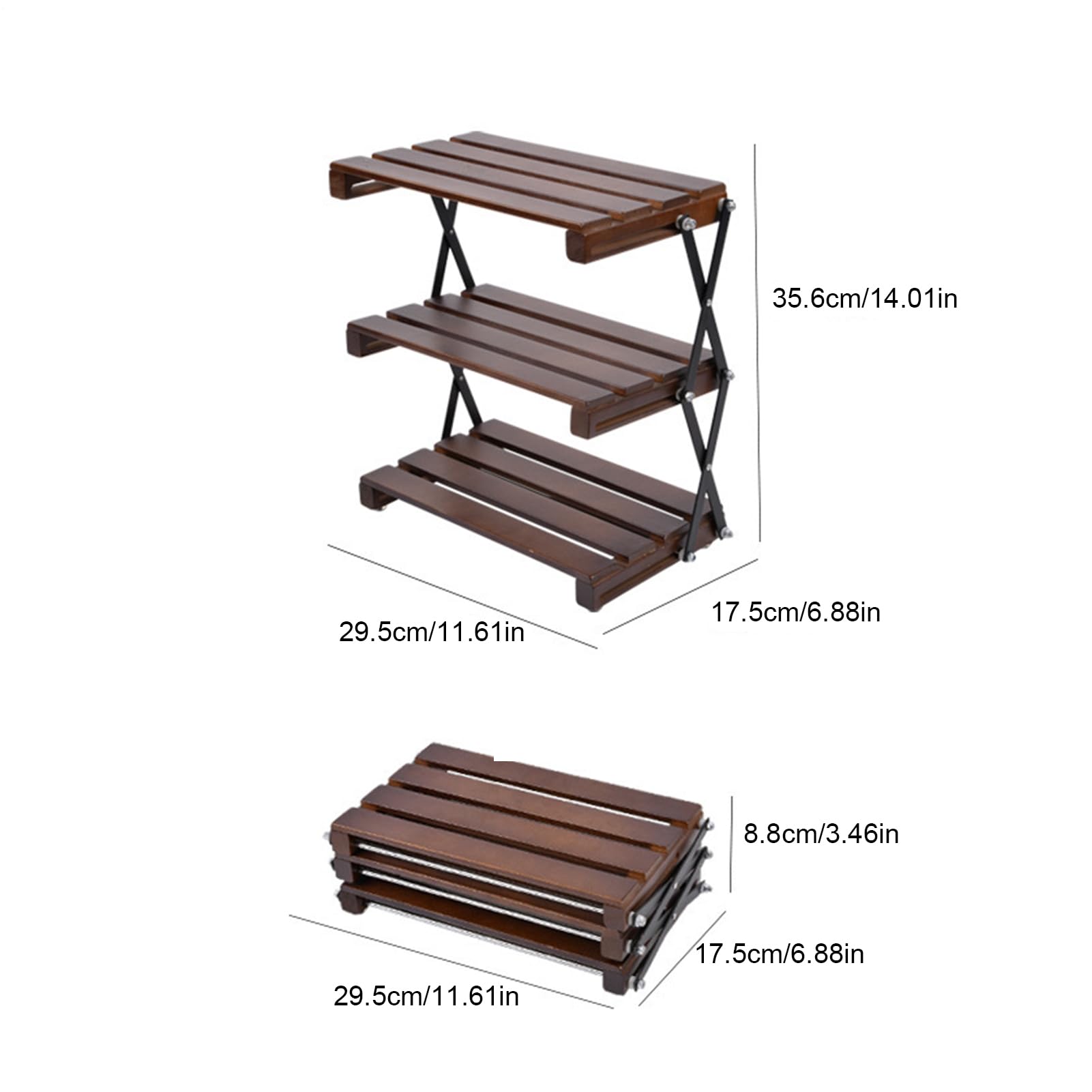Estantería de Almacenamiento Plegable, estantería de Camping Plegable