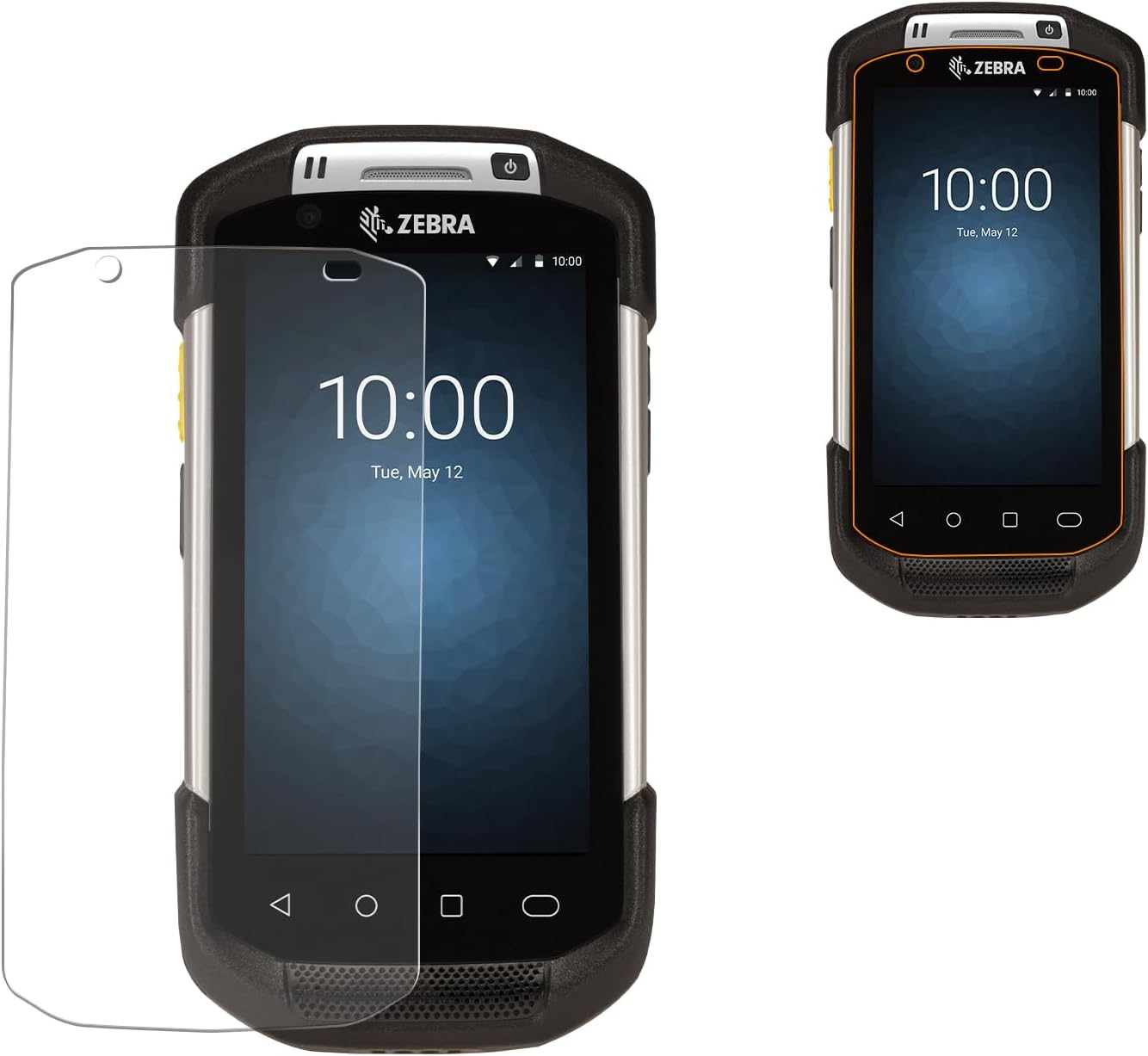 5pcs Tempered Glass Screen Protector for Zebra Symbol TC70 TC70X TC72 TC75 TC75X TC77 Handheld Barcode Scanner Mobile Computer,9H Premium Quality