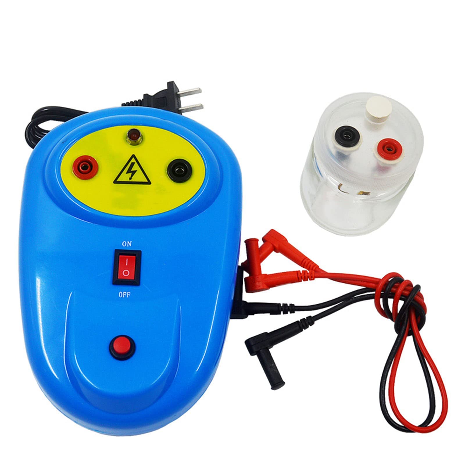 Worgeous 40 Pcs Plastic Reaction Plates 9-well Labs Chemical Reaction Plates Experimental Instrument Plates