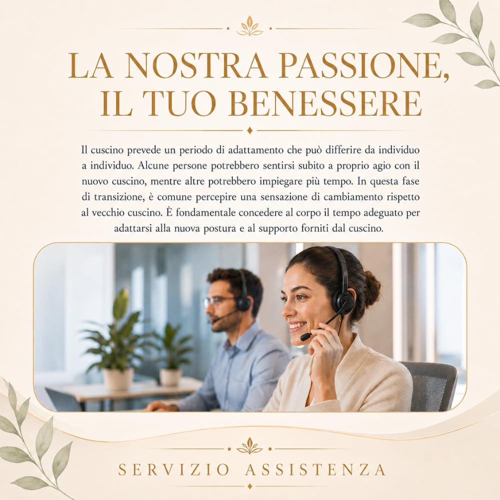 DREAM HAVEN Cuscino Alto 18 cm in Memory Foam, Antirussamento e Antireflusso, Cuscino Cervicale per Dormire con Federa Refresh Antiacaro e Anallergica, Cuscino Letto Ergonomico Made in Italy (1)