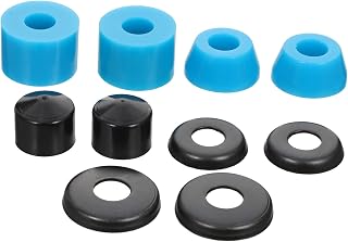 Toddmomy 1 Set Skateboard Pad Skateboard Shockproof Pad Shocking Absorber Cushion Skateboard Washers Nuts Shockproof Pads Truck Bushing Replacement Skateboard Shockproof Mat Skates Pu