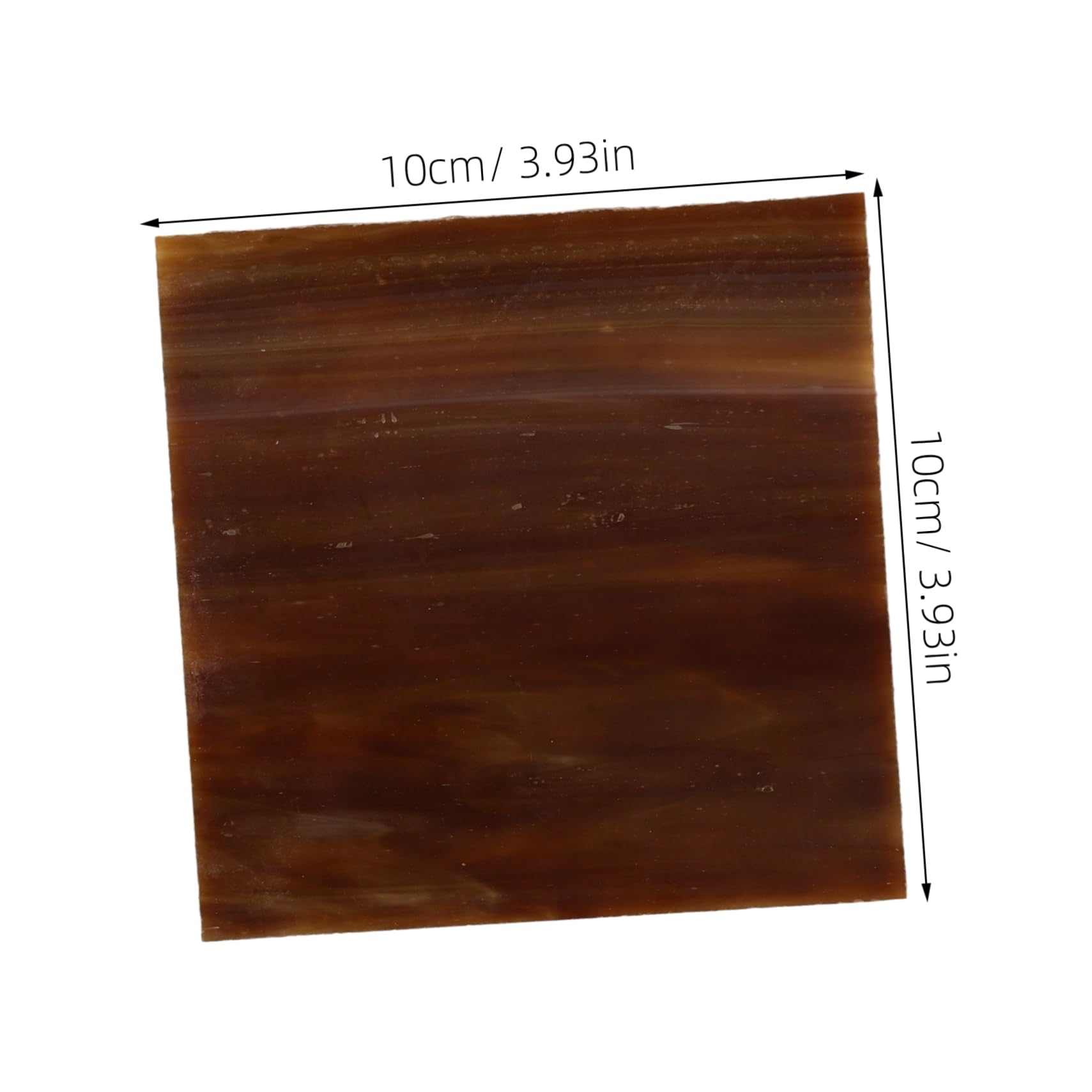 SEWACC 10piezas Azulejos De Mosaico De Vidrio Para Manualidades Material De Bricolaje Para Mosaicos Decoración De Interiores y Exteriores Suministros Para Artesanías Resistentes y