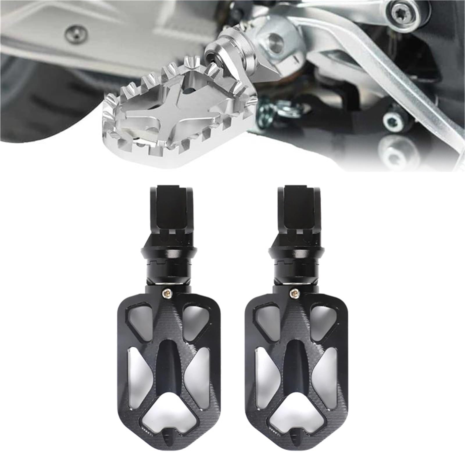 Repose-Pieds R1200GS R1250GS pour Moto Trail BMW LC ADV F750GS F850GS S1000XR