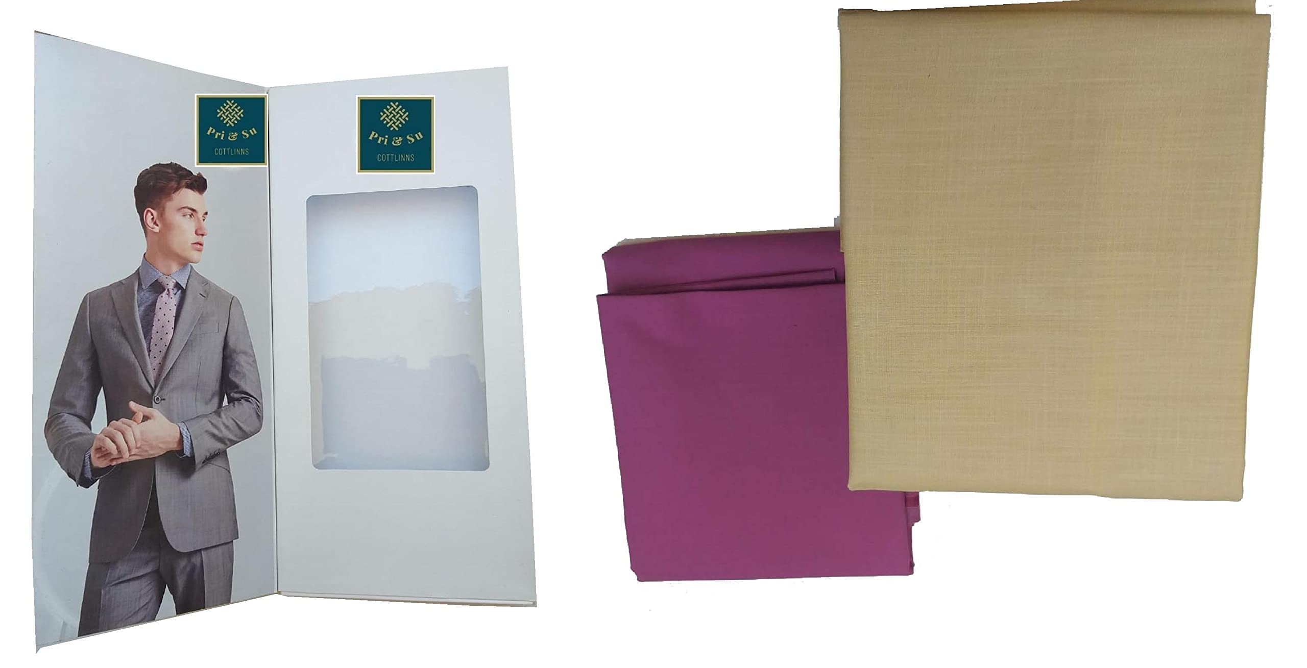 Pri & Su CottLinns Combo of Cotton Shirt 10012 & Trouser 5-picture-33