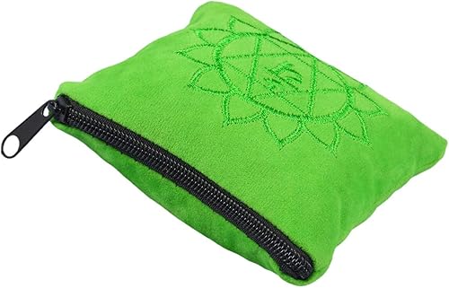 Miniatura 4 de Rockcloud Piedras trituradas pequeñas de 0.5 libras con bolsa de chakras, cristal de reiki curativo, decoración del hogar, aventurina verde