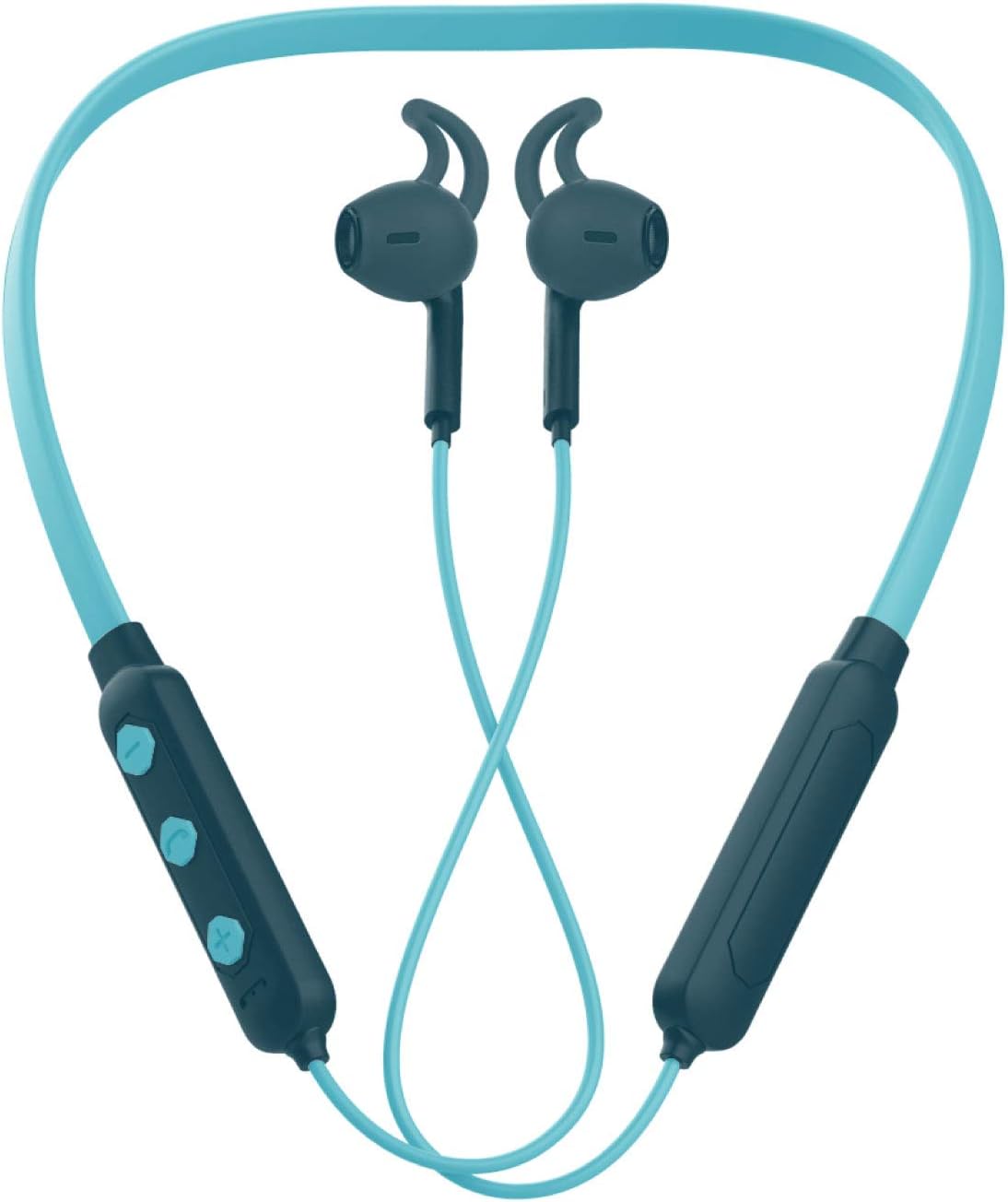 Replay Audio Bluetooth Wireless Neckband Stereo Headset Sports Flexwrap, Teal
