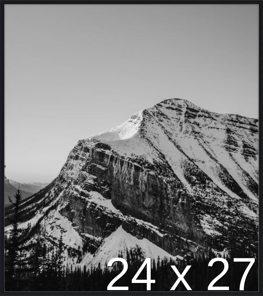 Frame It Easy 24 x 27 Satin Black Metal Frame (Ashford)