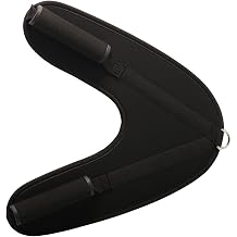 Front Squat Harness, V-Shaped Crunch Belt, Thick EVA Cotton, Black Abdominal Crunch Harness Strap, Gym Cable Attachment for Tone Core Muscle Training