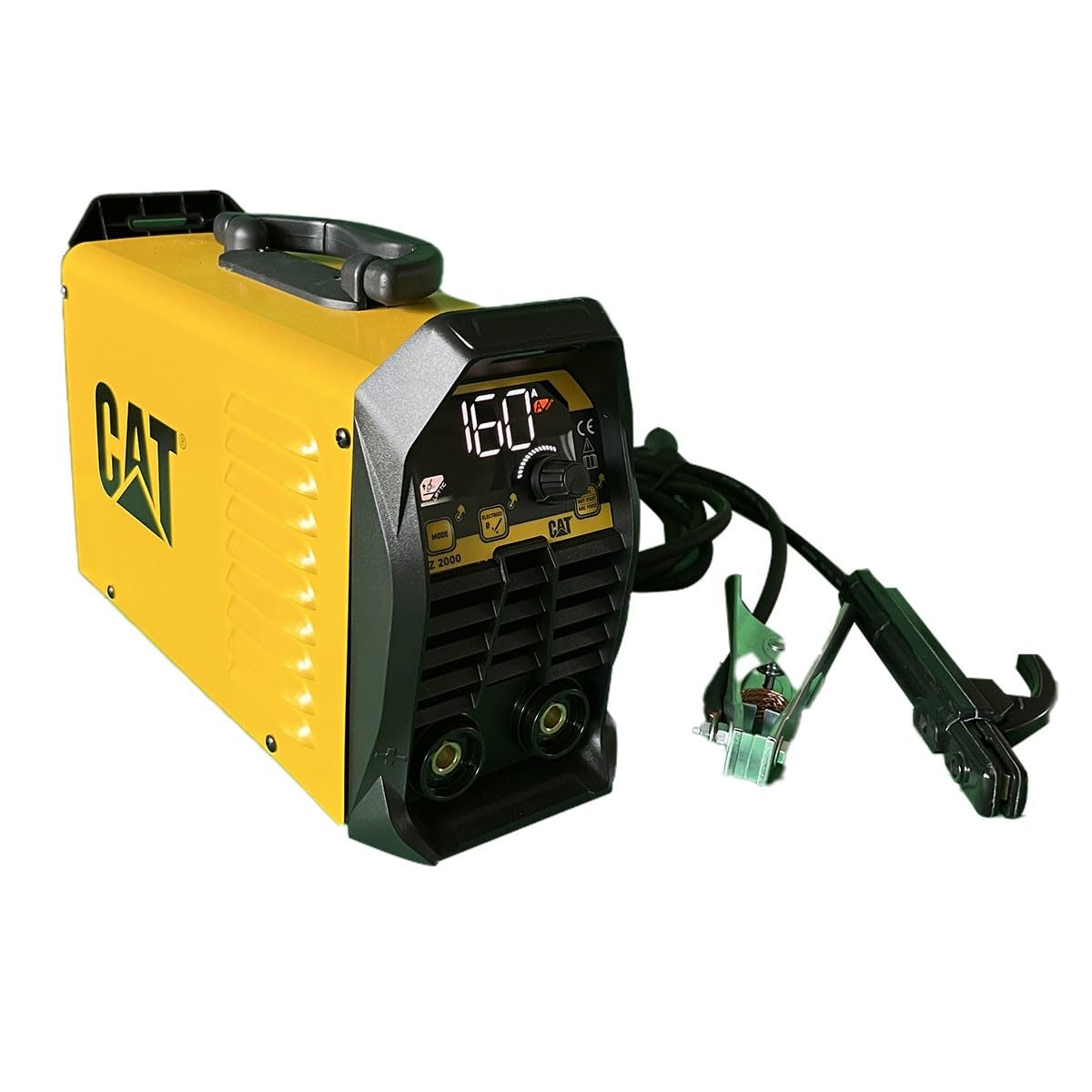 Caterpillar - Poste à souder Inverter MMA 160A DZ1600 Écran Numérique Synergique | Hot Start/Arc Force | Électrodes Ø1.6-4.0mm Acier/Inox/Fonte | Ultra-Compact 3.2kg