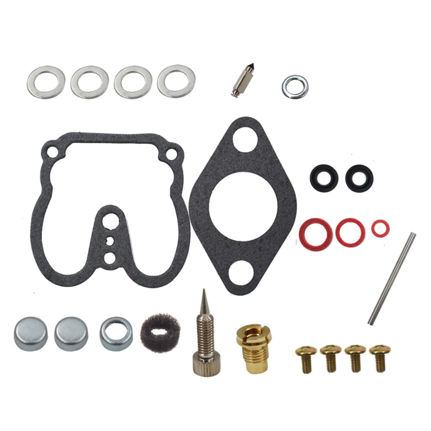 labwork Carburetor Repair Kit Replacement for Wisconsin Engine VF4 ABN AKN ACN BKN LQ35 E20 10956 11193 11194 12025 12539 12636