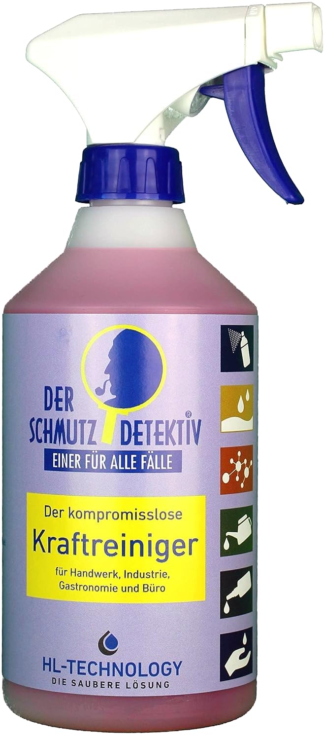 Der Schmutzdetektiv ein kompromißloser Kraftreiniger für Handwerk, Industrie, Hobby und Freizeit 0,5 Liter