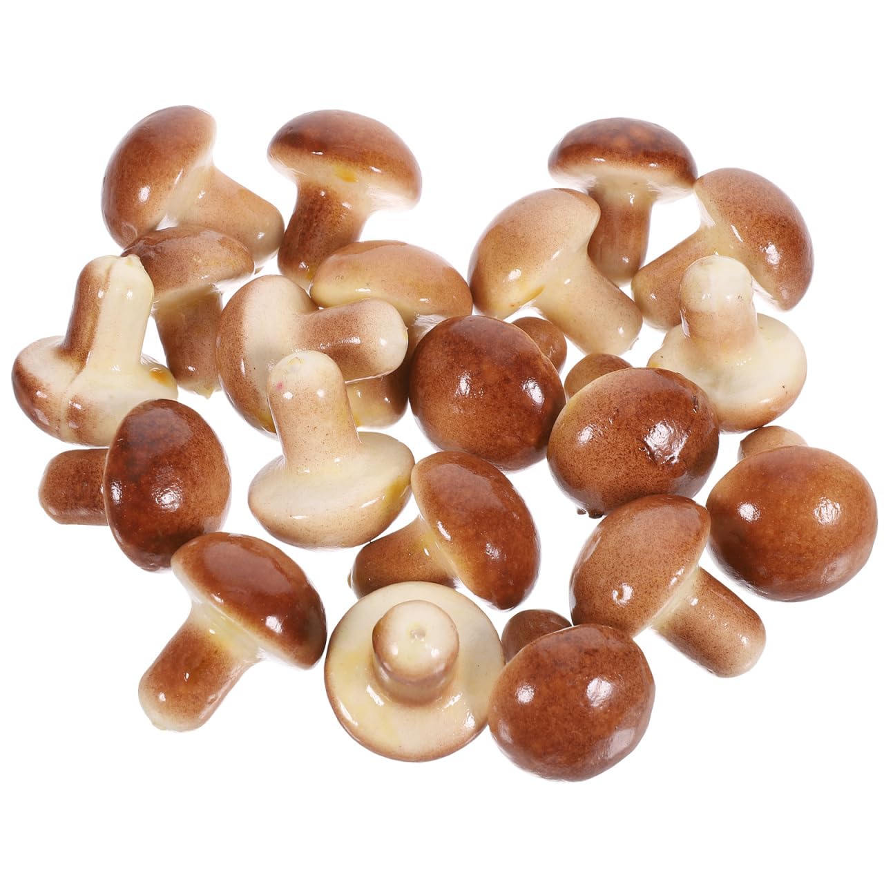 GLEAVI Modèles De Champignons Simulés Miniatures 20 Pièces Décoratifs pour Photo Bureau Et Enseignement Accessoires Multifonctionnels