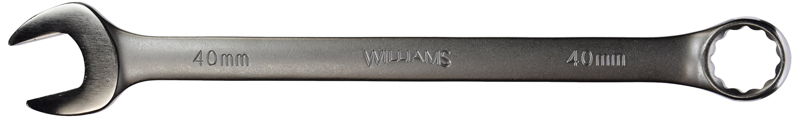 Williams 11540 12 Point Combo Wrench, 40mm, Satin Chrome Finish