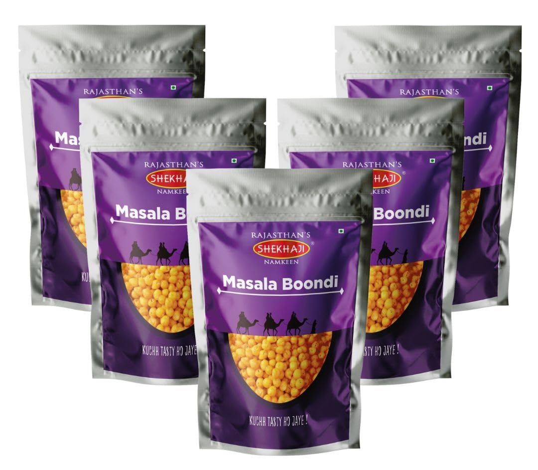 Shekhaji Masala Boondi 1kg | Raita Boondi Snacks | Masala Boondi Spicy & Crunchy Snacks | Rajasthani Masala Boondi | Charkhi Boondi | Masala Bundi (B089S3P5MB) Amazon Price History, Amazon Price Tracker