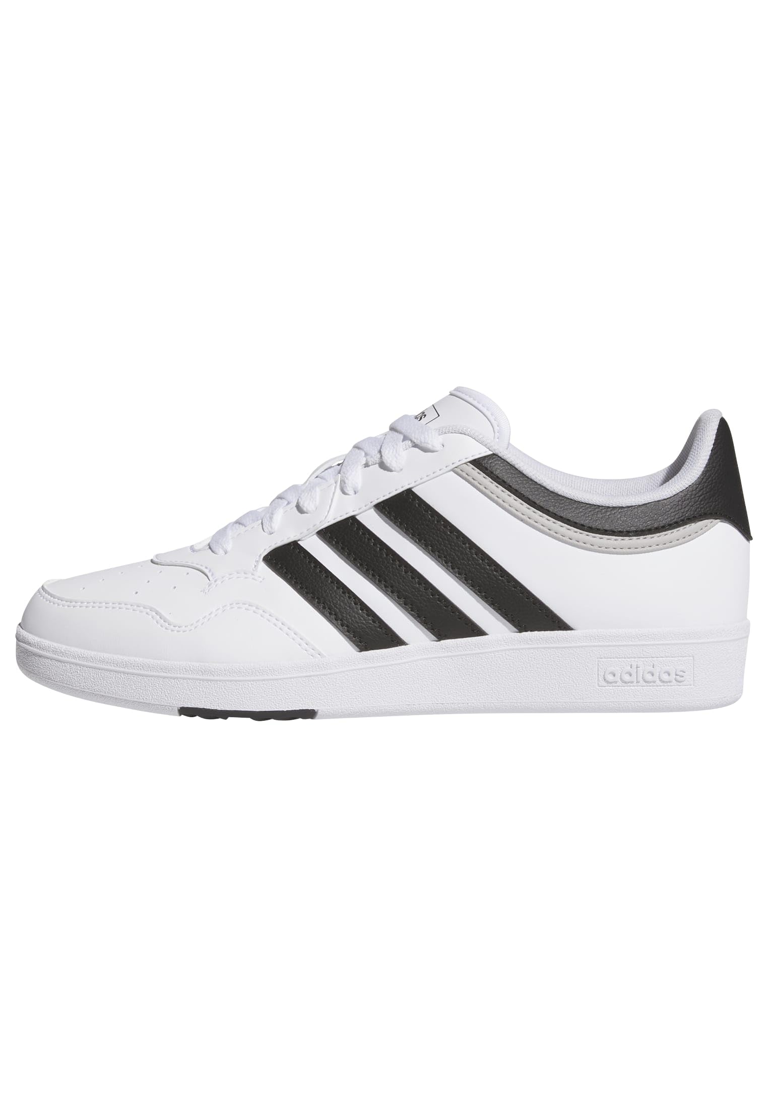 adidas Unisex Hoops 4.0 Shoes, Cloud White/Core Black/Grey Two, 3.5 UK