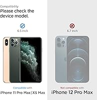 Vista 2 de Spigen Protector de pantalla de vidrio templado [GlasTR EZ FIT] diseñado para iPhone 11 Pro Max/iPhone Xs Max [6.5 pulgadas]