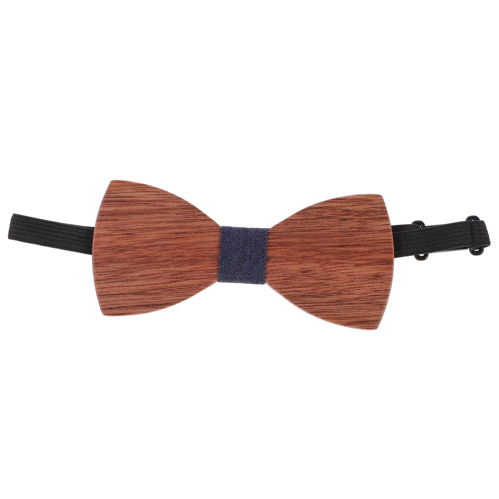 FOMIYES 1pc Unique Wooden Bow Tie for Men Cravat for Weddings Parties and Festivals Durable Material present Idea