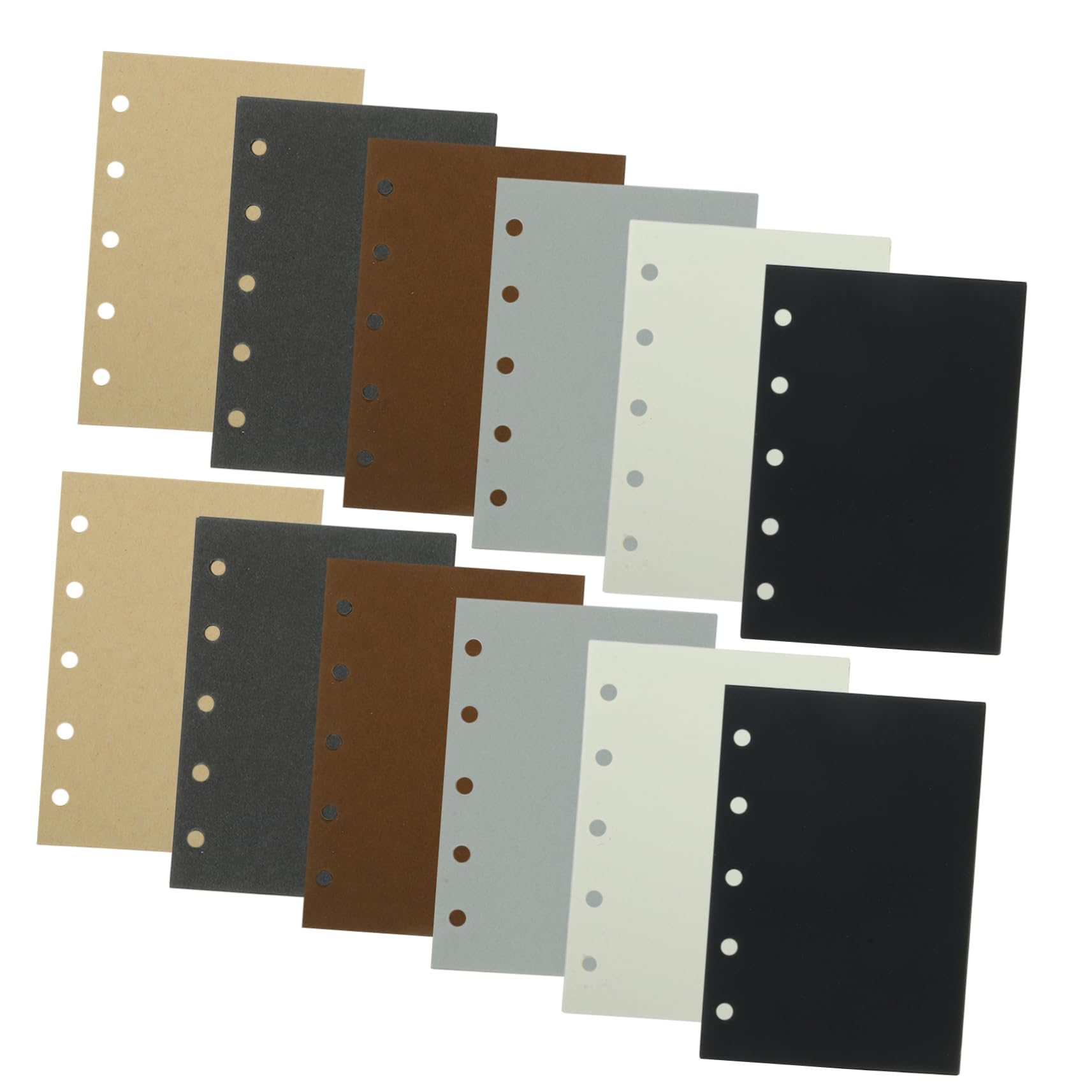 TEHAUX 1500pièces Papier De Rechange Pour Carnet Mobiles Recharges De Planificateur Papier à Écrire Format