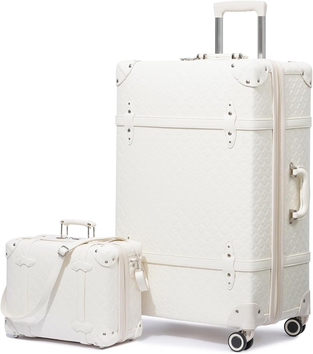 made in USA 80's 90's vintage オーバーサイズ Vintage / 2-Piece Luggage Set – Champs Luggage
