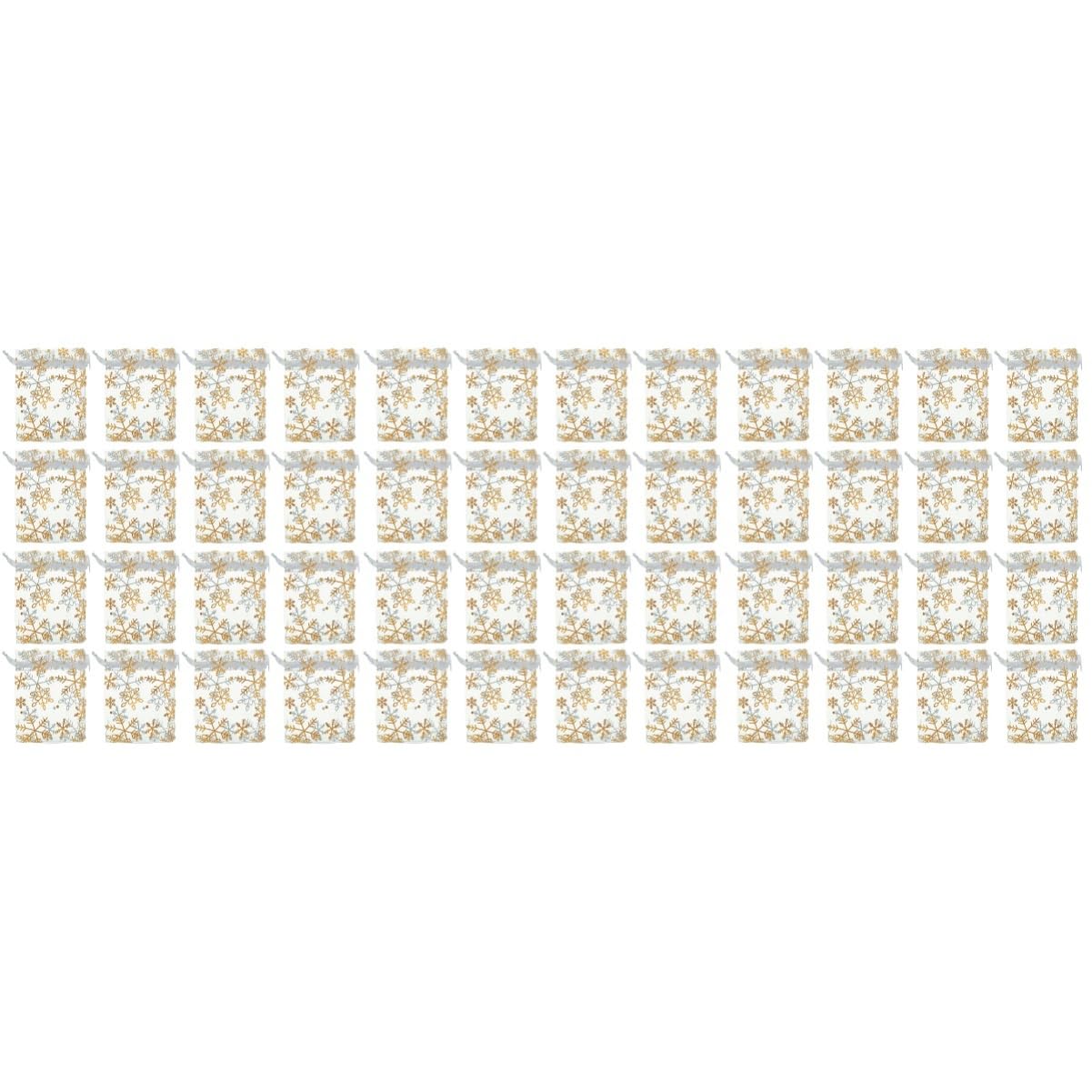 ABOOFAN 300 Pz Borsa in filato bronzato sacchetti regalo di Natale sacchetto regalo in organza borsa regalo per bomboniere borsa regalo bomboniera gioielleria sacchetto di imballaggio