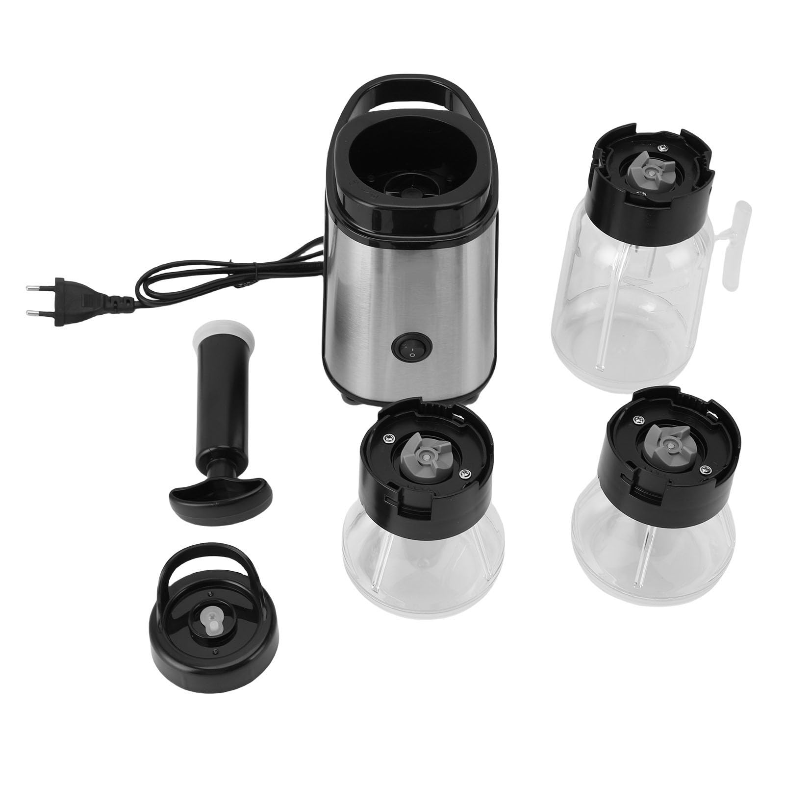 Denash Fiduciatore per Robot da con Blender da Banco da Banco da 1800 W con Sigillante per Vuoto, Macinino per la (Spina europea)