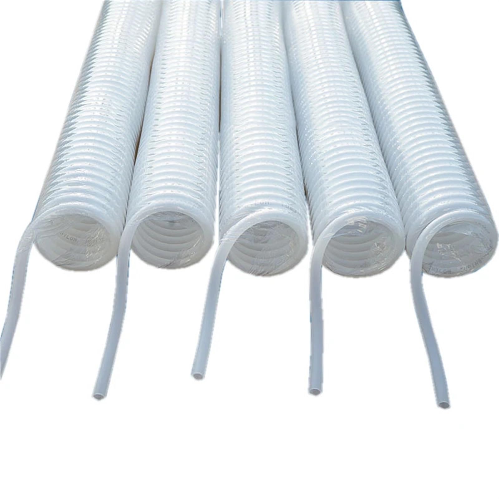 Manguera PA 10x8mm tubo espiral compresor aire anticorrrosión 6M
