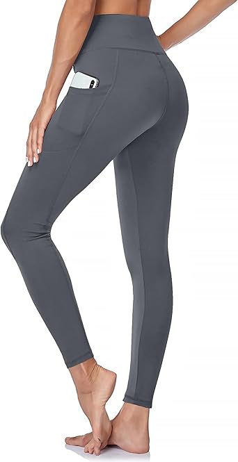 GAYHAY High Waisted Leggings for Women - Soft Opaque Slim Tummy Control Printed Pants for Running Cycling Yoga