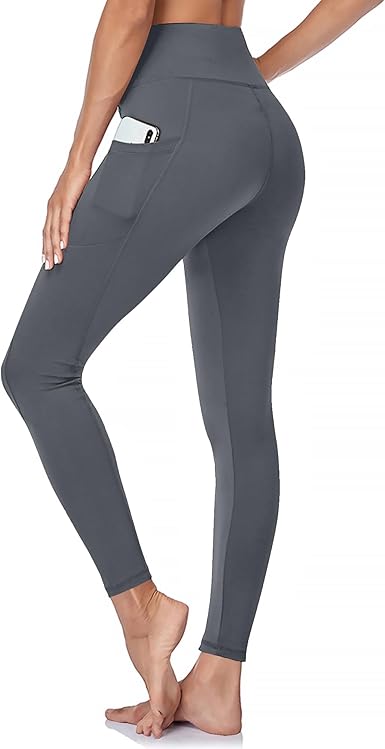 GAYHAY High Waisted Leggings for Women - Soft Opaque Slim Tummy Control Printed Pants for Running Cycling Yoga