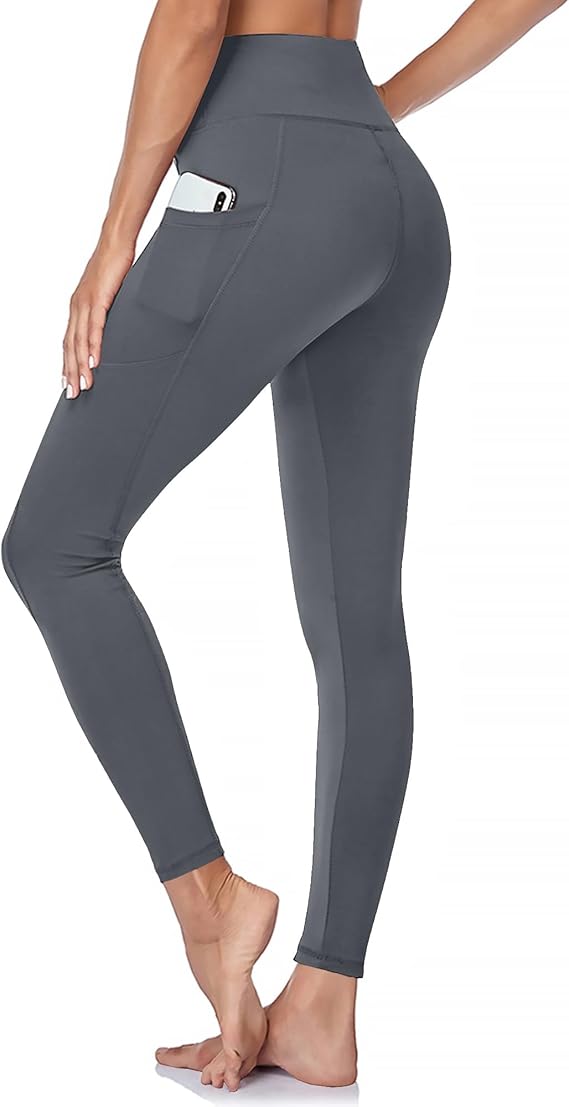 GAYHAY High Waisted Leggings for Women - Soft Opaque Slim Tummy Control Printed Pants for Running Cycling Yoga