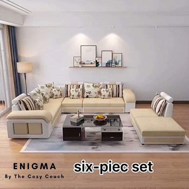 The Cozy Couch - Enigma Interchangeable Solid Sal Wood U Shape