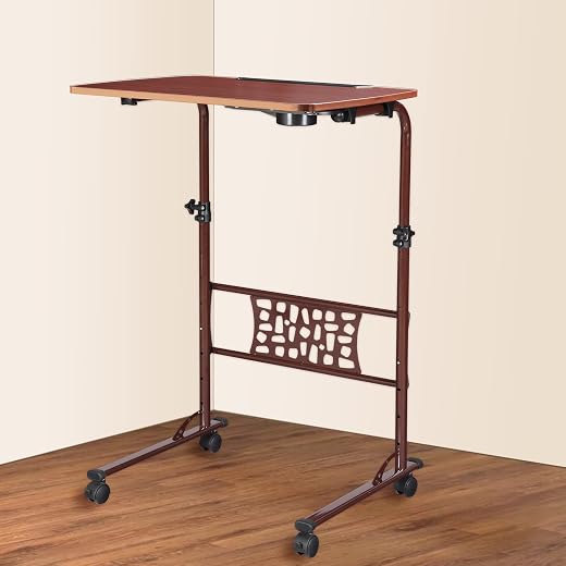 TABLE MAGIC Urban Raiser | 75-110cm Height Adjustable Laptop Table | Sit &amp; Stand Desk for Home &amp; Office | Mobile &amp; iPad Ho...