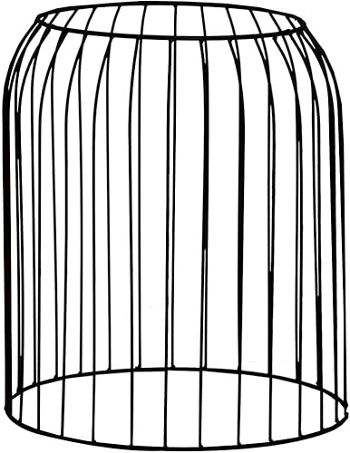 Miniatura 74 de 1 mesa auxiliar con marco de metal, mesa auxiliar blanca para sala de estar, hogar, oficina, 18.5 x 22.4 pulgadas Blanco,Negro